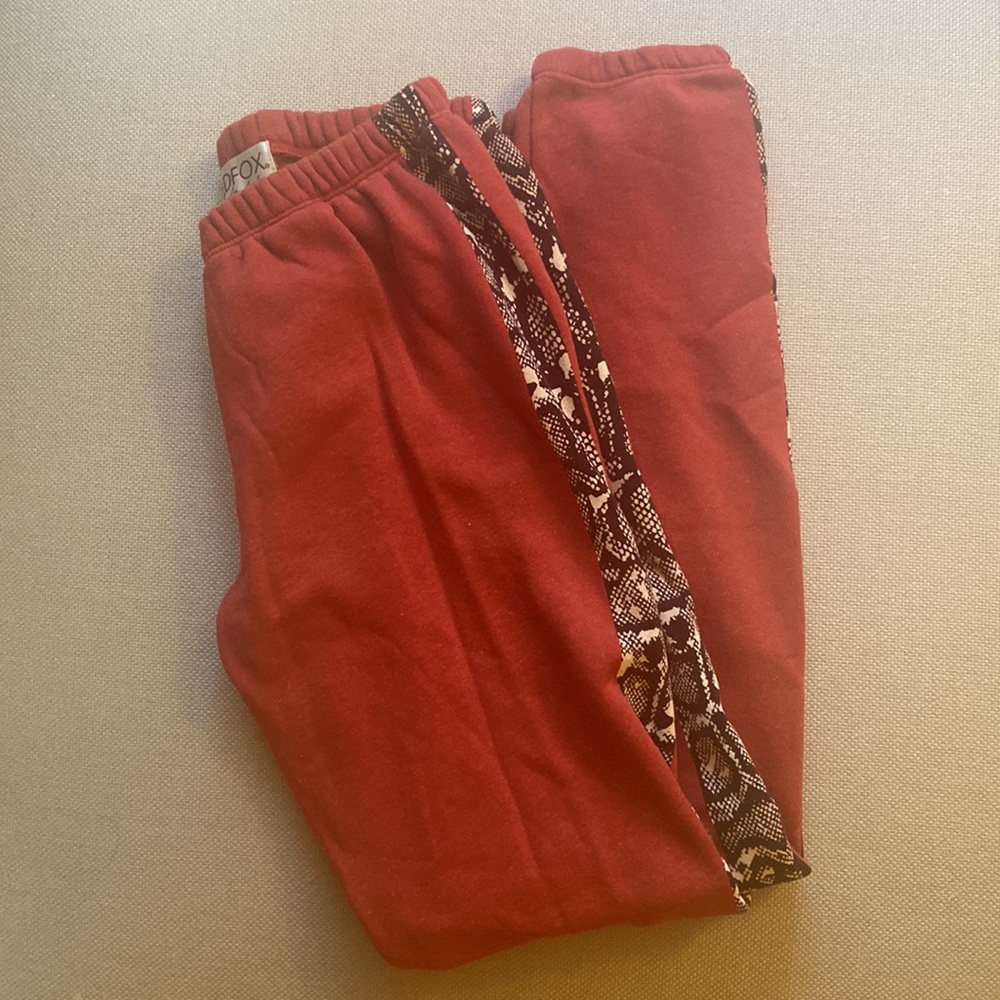 Wildfox Couture Python Knox Track Bottoms - image 5